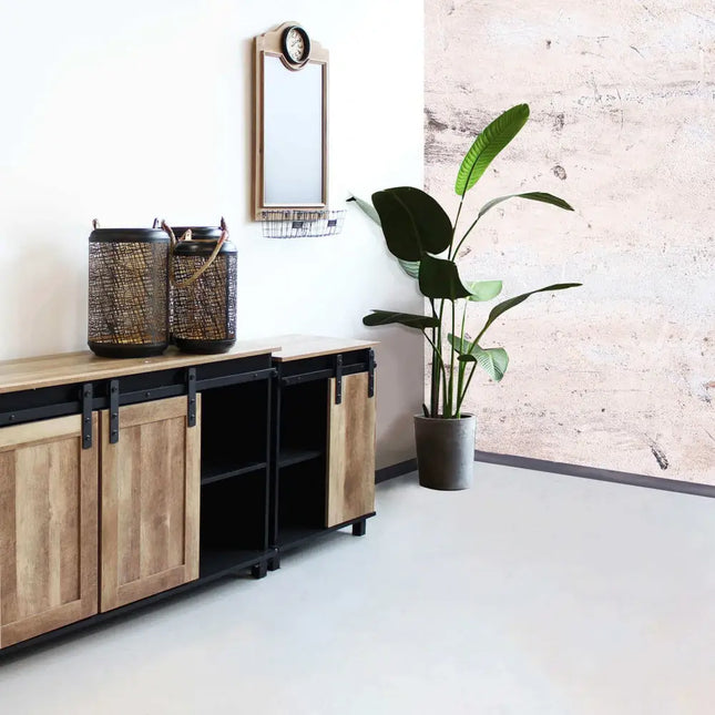Lavagna Memo Per Casa E Cucina con Porta Oggetti e Orologio