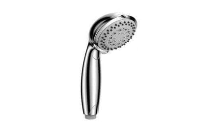 Manopola Doccia In ABS Cromato 5 Getti Design Moderno - 1033