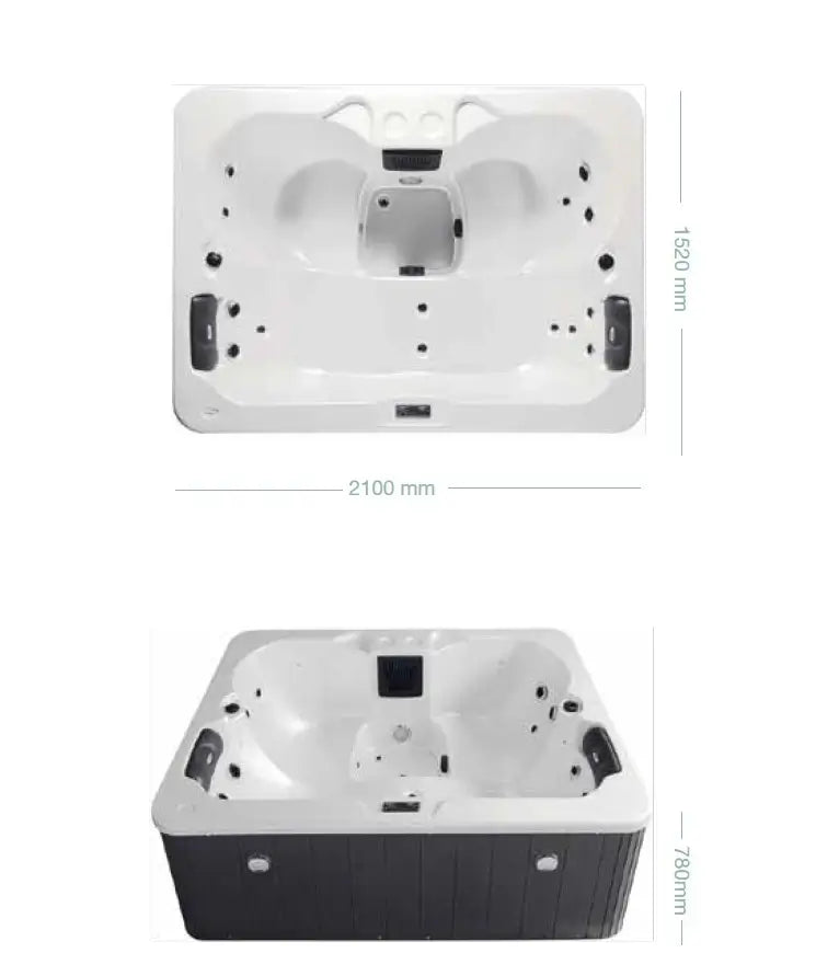 Minipiscina Idromassaggio Con Audio Bluetooth Colacril Sense