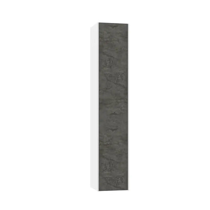 Mobile Bagno 120cm Sospeso Due Cassetti e Specchio Con Lampada Ossido