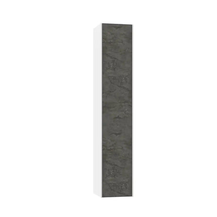 Mobile Bagno 120cm Sospeso Due Cassetti Lavabo Doppia Vasca e Specchio Con Lampada Ossido