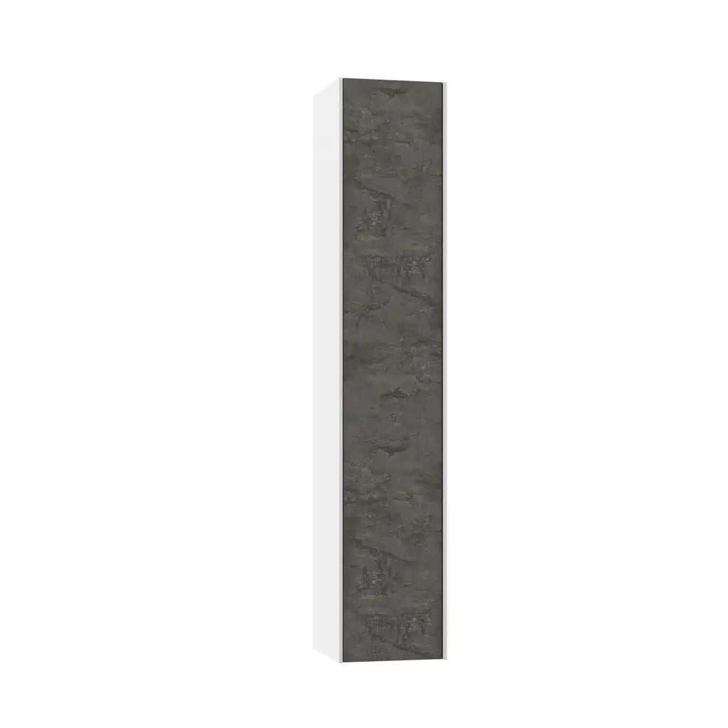 Mobile Bagno 120cm Sospeso Due Cassetti Lavabo Doppia Vasca e Specchio Con Lampada Ossido