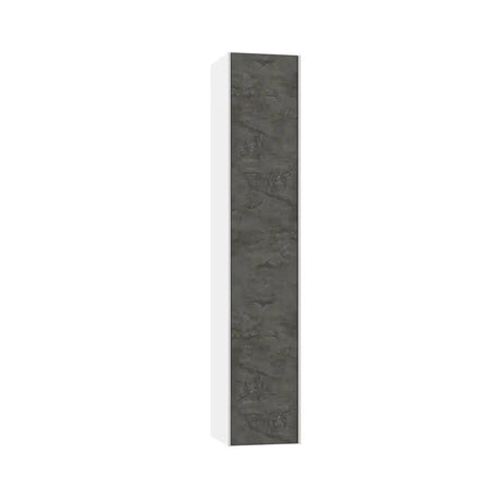 Mobile Bagno 120cm Sospeso Due Cassetti Lavabo Doppia Vasca e Specchio Con Lampada Ossido