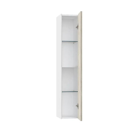 Mobile Bagno 120cm Sospeso Due Cassetti Lavabo Doppia Vasca e Specchio Con Lampada