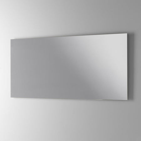 Mobile Bagno 140cm Con Doppio Lavabo, Base Con Cassetto, Specchio E Lampada