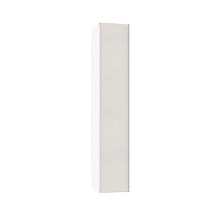 Mobile Bagno 80cm Sospeso Due Cassetti e Specchio Avana Effetto Pietra