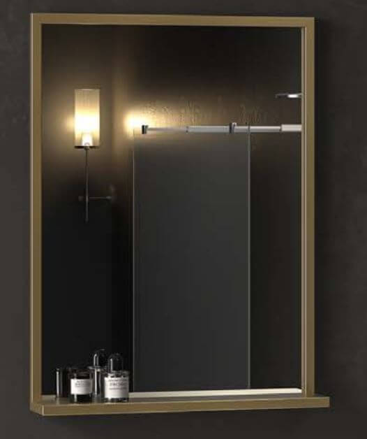 Mobile Bagno Industrial Sospeso 60cm Color Oro