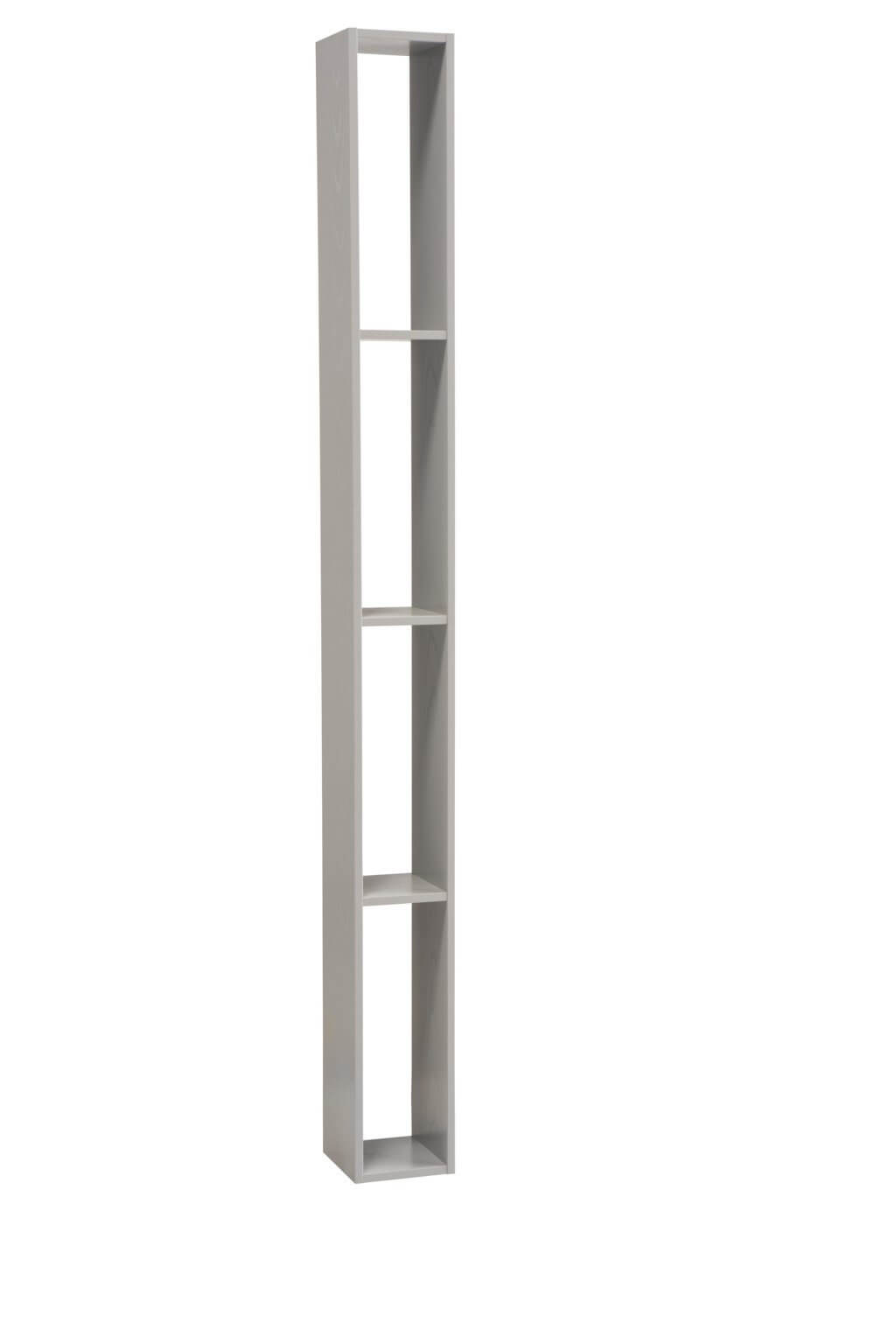 Mobile Bagno Sospeso 100cm Con Cassetto, Pensile a Giorno, Specchio e Lampada