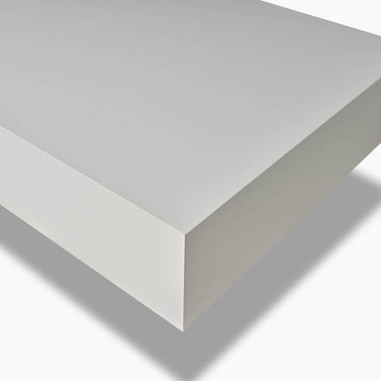 Mobile Bagno Sospeso 220cm Top Con Lavabo, Base Con Cassetto E Specchio Con LED Integrato
