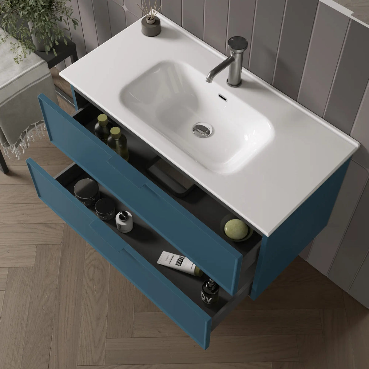 Mobile Bagno Sospeso 90 cm - Zefira