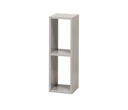 Mobile Bagno Sospeso100cm Con 1 Cassetto, Vano a Giorno, Pensile Colonna, Specchio e Lampada