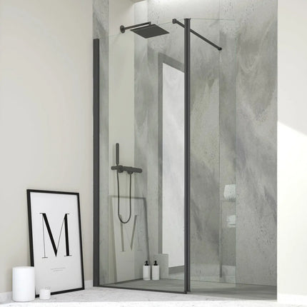 Parete Doccia Walk-In Con Paraschizzi H200 6mm