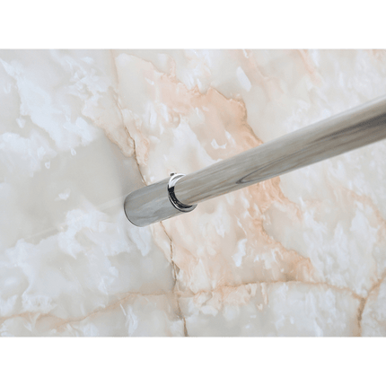 Parete Doccia Walk-In H195cm Cristallo Trasparente 8mm Anticalcare
