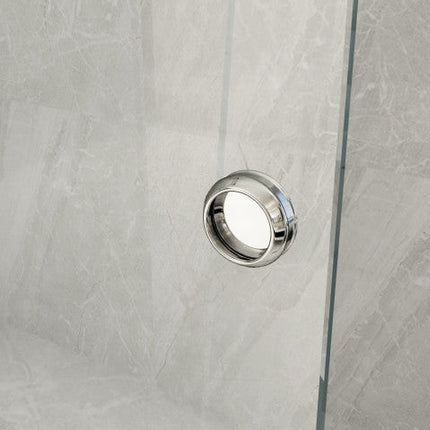 Parete Doccia Walk-In Scorrevole Trasparente 8mm H195cm