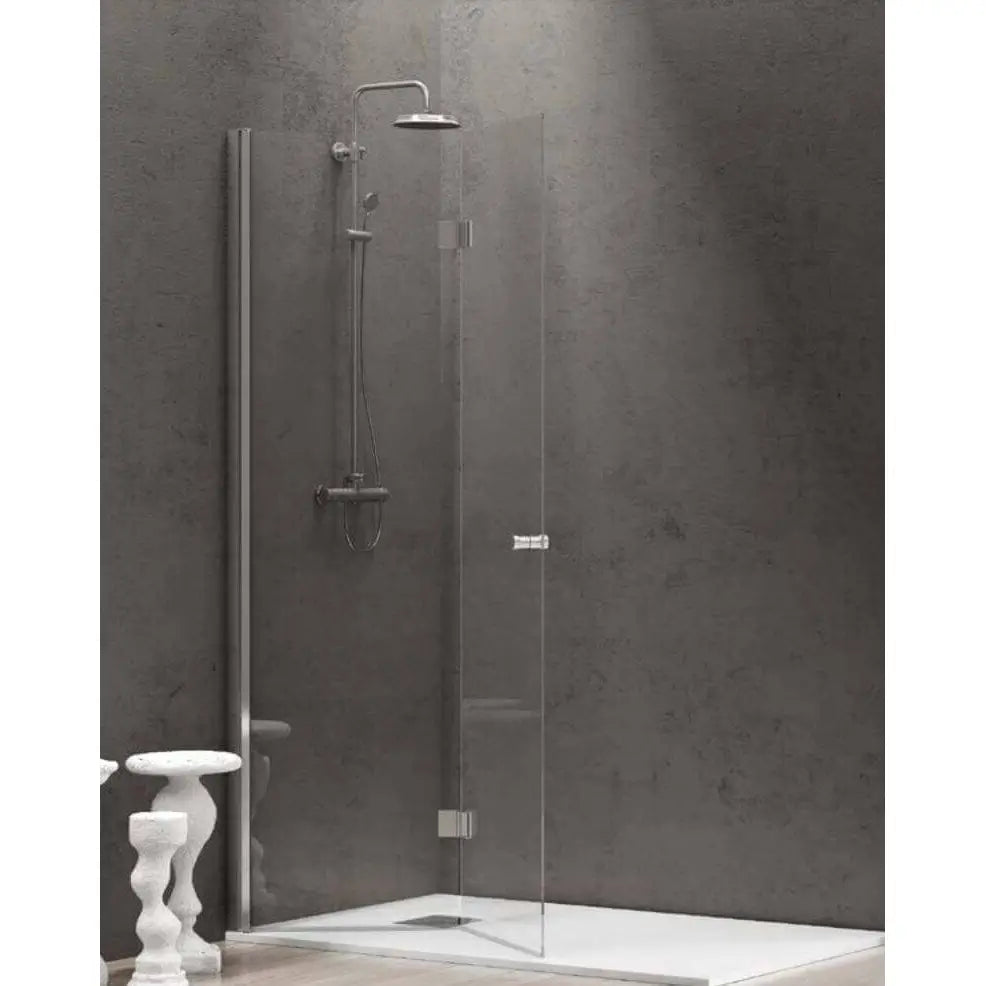 Parete Walk In A Libro H200cm Trasparente 6mm S7