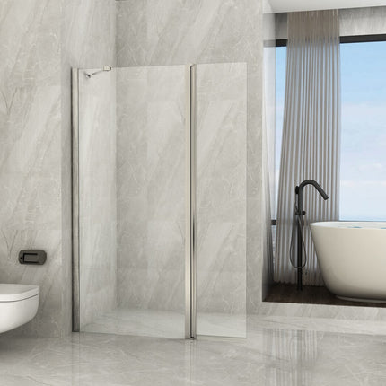 Parete Walk In Con Deflettore Pivot 8mm H195