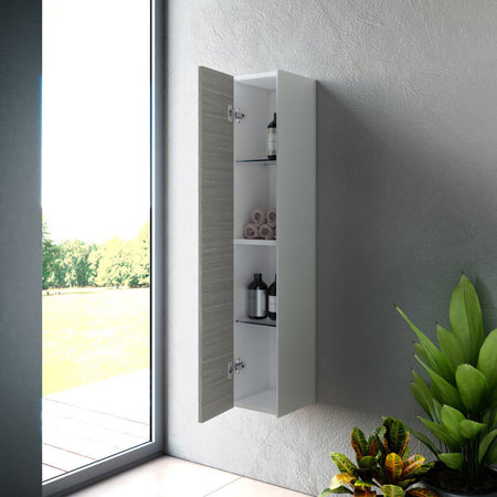 Pensile Colonna 25cm Sospesa per Bagno