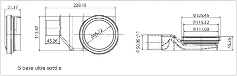 Sifone orientabile a 360 gradi