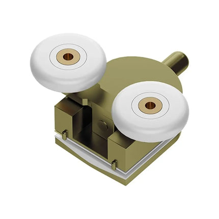 Box Doccia 80x80 Semicircolare Profili Oro Scorrevole H190 Trasparente