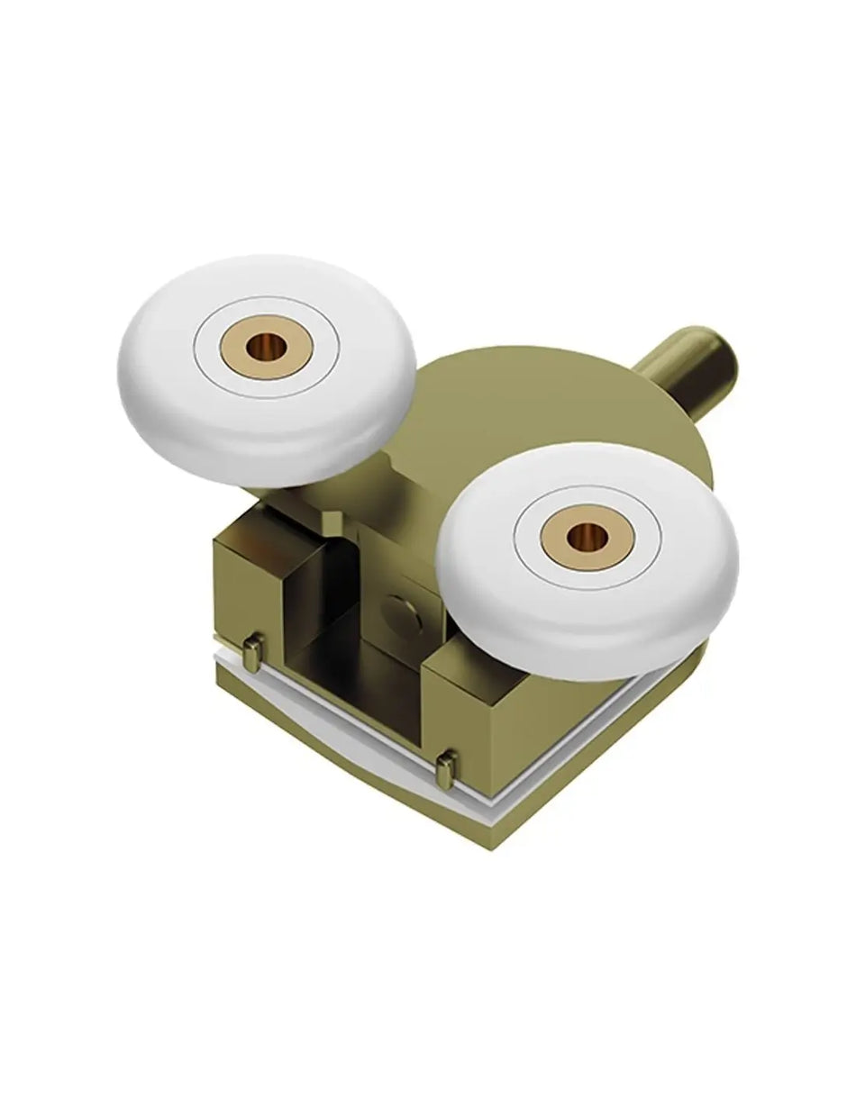 Porta Doccia Profili Oro Doppia Scorrevole H190 Trasparente - Porta Doccia Box Doccia Int.