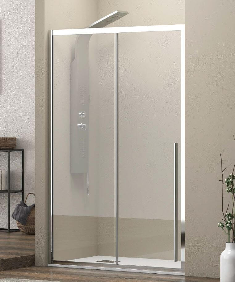 Porta Doccia H200 Scorrevole Trasparente 8mm Anticalcare