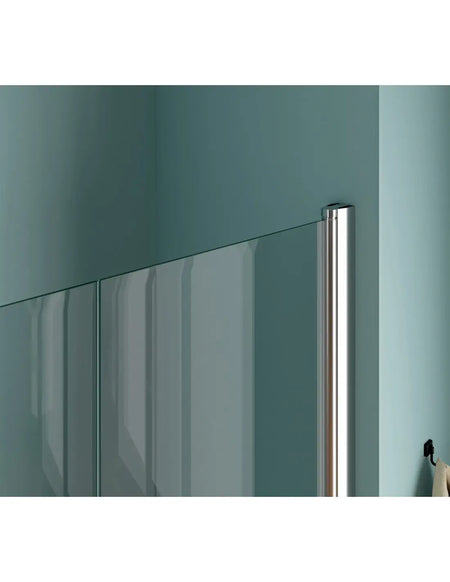 Porta Doccia H190cm Anta a Libro 6mm Apertura Interna/Esterna