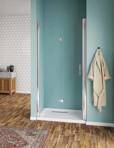 Porta Doccia H190cm Anta a Libro 6mm Apertura Interna/Esterna