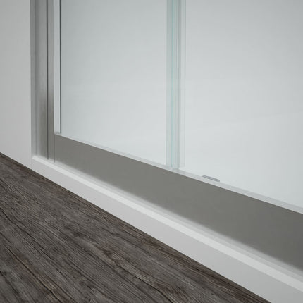 Porta Doccia Pieghevole 6mm Trasparente H200cm Anticalcare