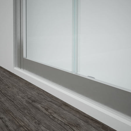 Porta Doccia Pieghevole 6mm Trasparente H200cm Anticalcare