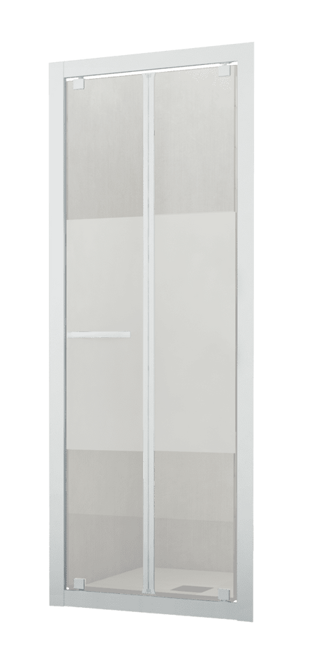 Porta Doccia Pieghevole 6mm Trasparente H200cm Anticalcare