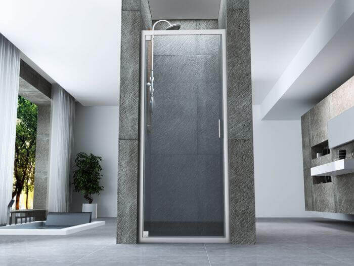 Porta Doccia Trasparente Battente Interna o Esterna Pivot 6mm H190 Anticalcare