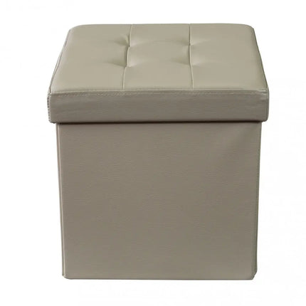 Pouf Square - Nero - 34 x 34 x 37 cm Pouf Square - Nero - 34 x 34 x 37 cm