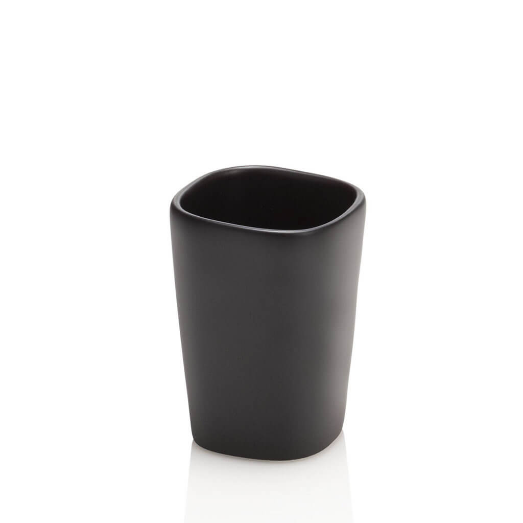 Set Completo Accessori Bagno Black Elegance