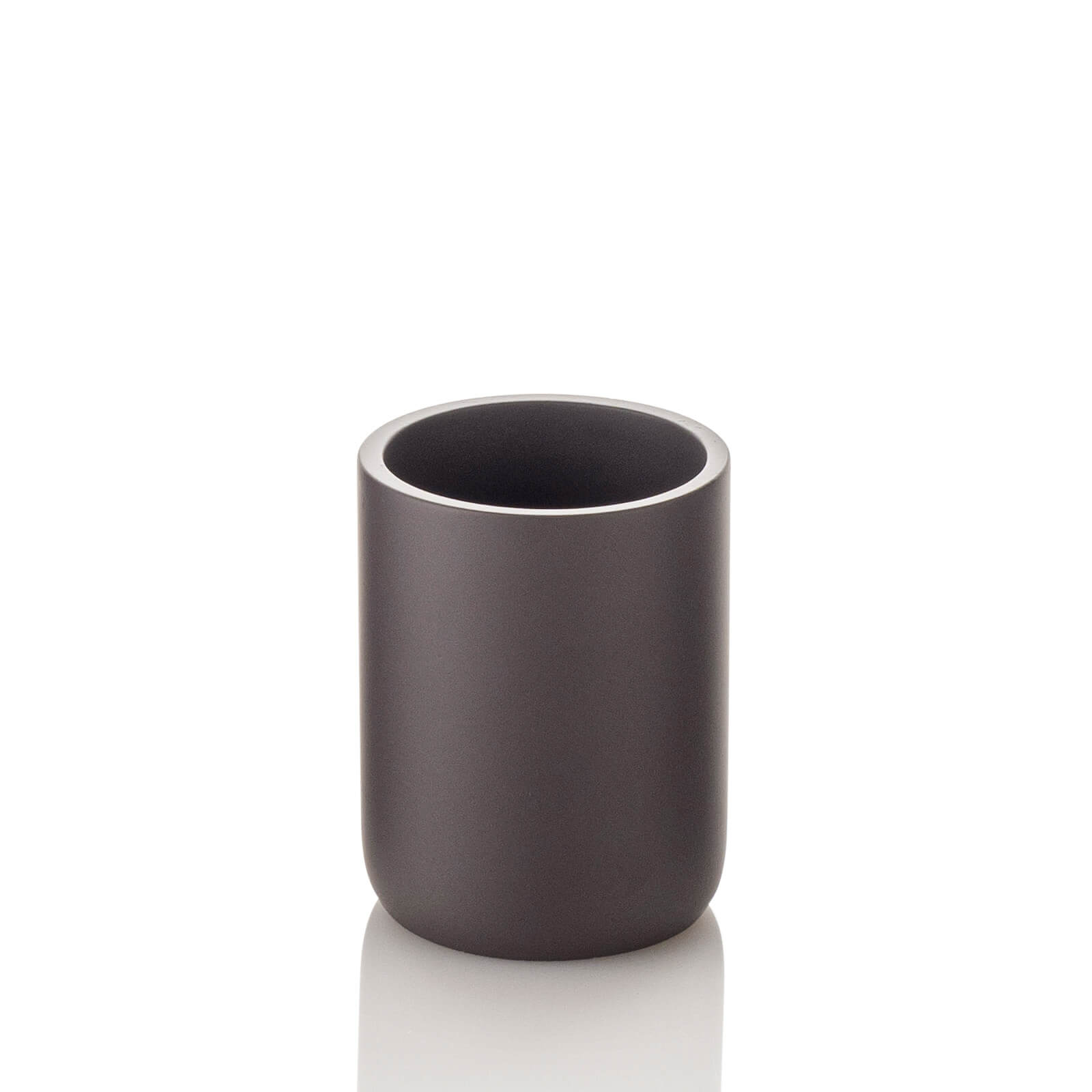 Set 3 Accessori Bagno In Poliresina – Grigio Scuro, Design Moderno E Resistente - 3