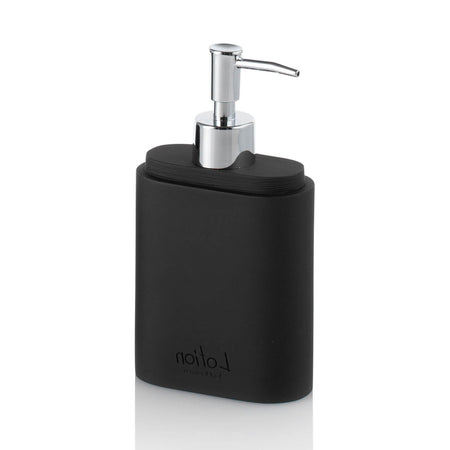 Set Completo Accessori Bagno Total Black