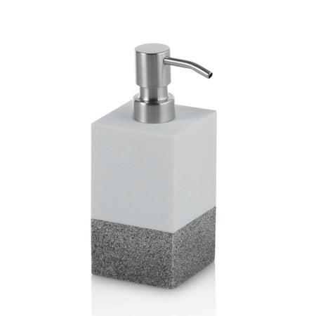 Set Completo Accessori Bagno White & Grey
