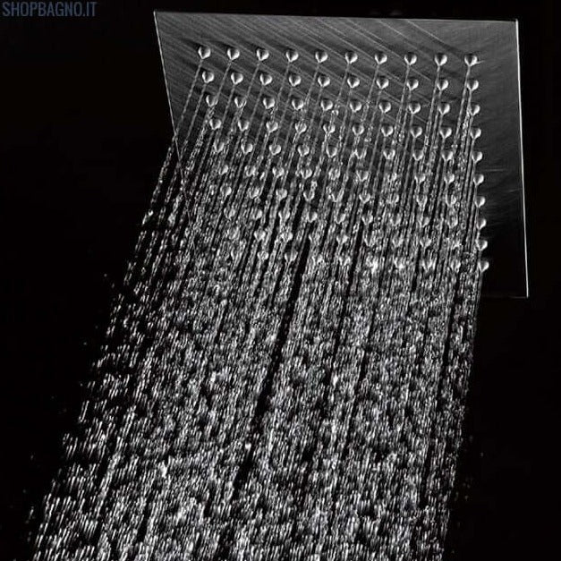 Soffione Doccia Quadrato cm 40x40 Ultraflat Cromato
