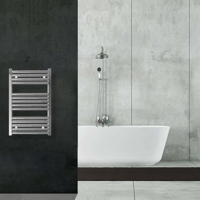 Termoarredo Scaldasalviette Bagno cm 80x45 - Cromato