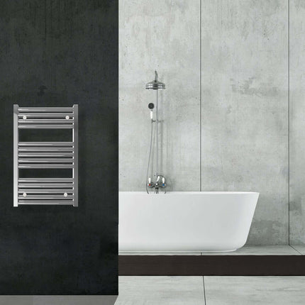 Termoarredo Scaldasalviette Bagno cm 80x55 - Cromato