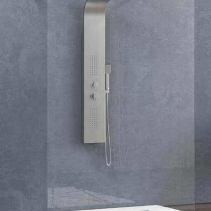 Walk in Doppio Ingresso H200cm Cristallo Trasparente 8mm Anticalcare