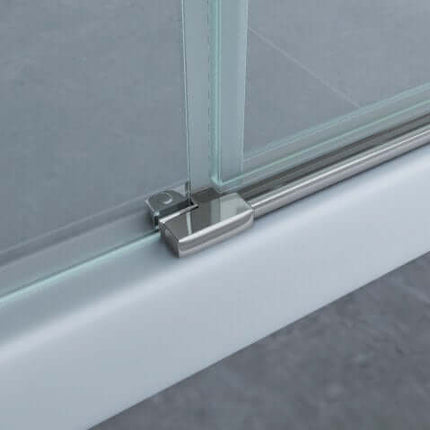Box Doccia Tre Lati Anta Battente Cristallo 8mm H195 - Aries 2.0