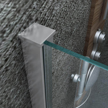 Parete Doccia Walk-In Trasparente 8mm H195cm