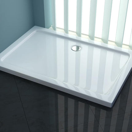Piatto Doccia Moderno Rettangolare In ABS Ultraflat 5cm