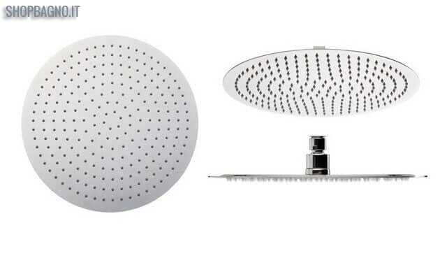 Soffione Doccia Circolare 20cm Ultraflat Cromato