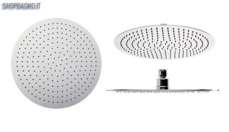 Soffione Doccia Circolare 20cm Ultraflat Cromato