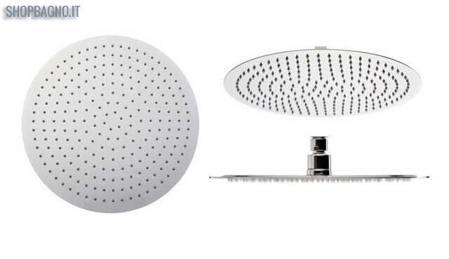Soffione Doccia Circolare 40cm Ultraflat Cromato