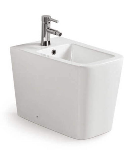 Coppia Sanitari Design Rettangolare Sospesi / A Terra Filo Muro - Shopbagno.it