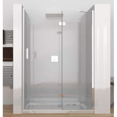 Porta doccia 80 nicchia porta battente altezza 195 cm - GIULIA
